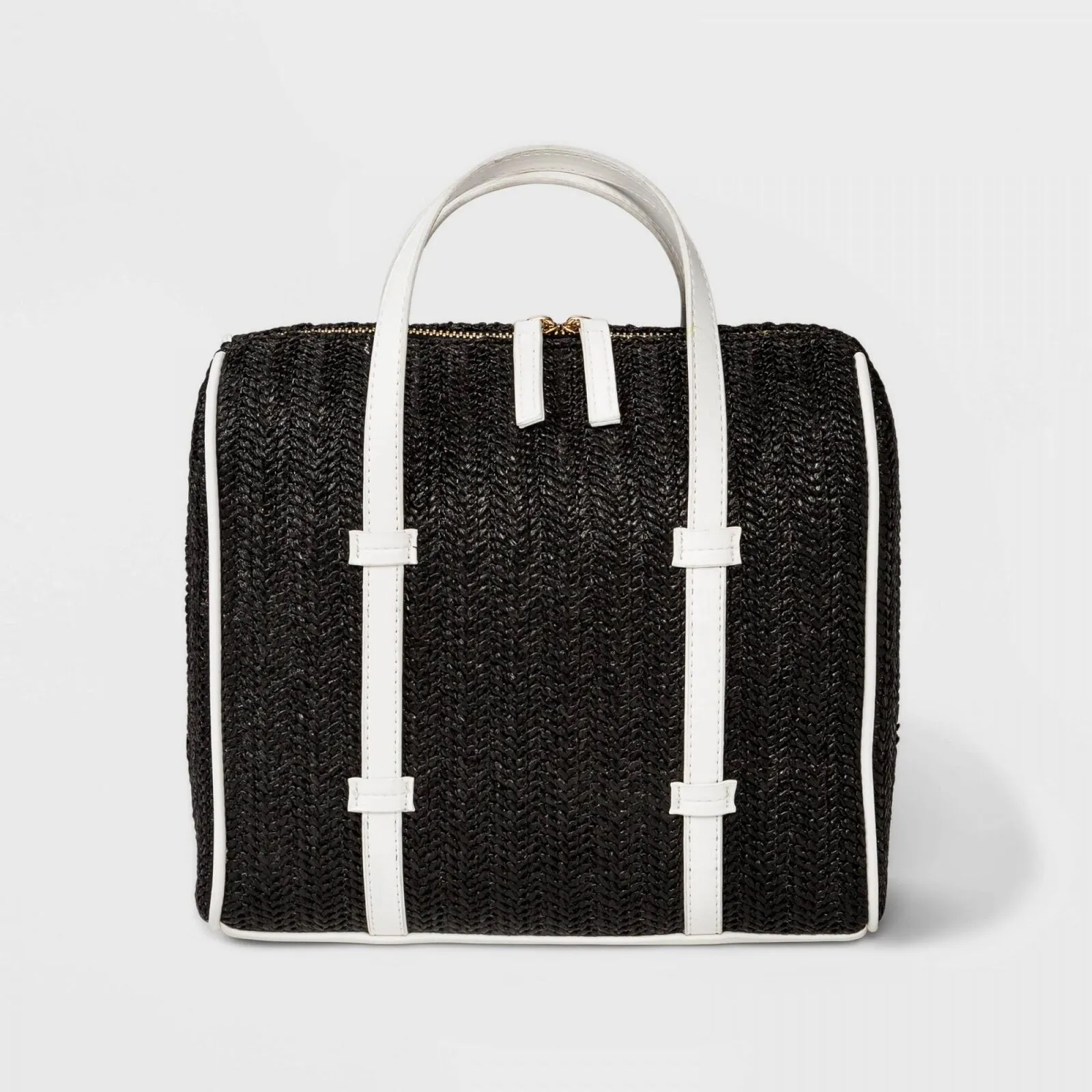 Who What Wear Womens Wicker Barrel Bag WAC-340