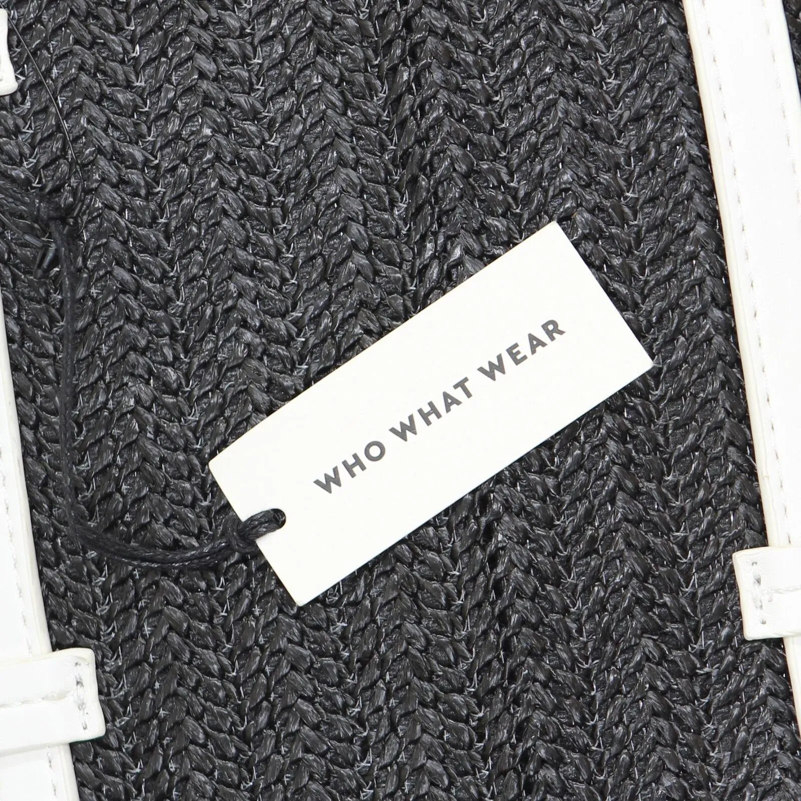 Who What Wear Womens Wicker Barrel Bag WAC-340