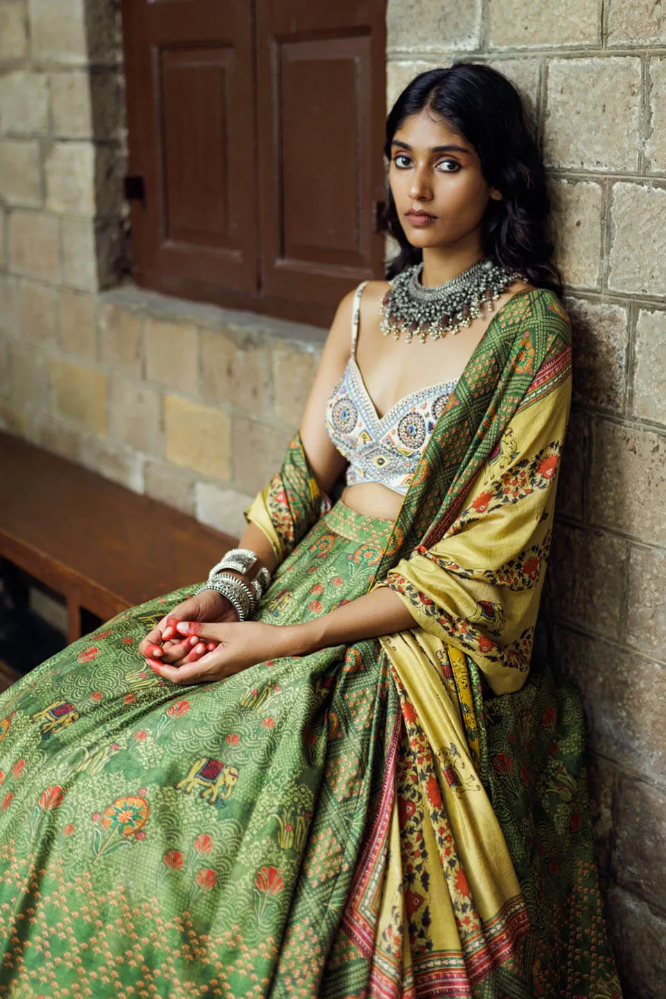 Wildflower Lehenga