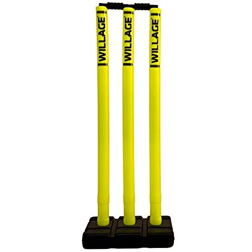 WILLAGE® Cricket Stumps, Cricket Wickets, Cricket Wickets Plastic,Plastic Stumps for Cricket