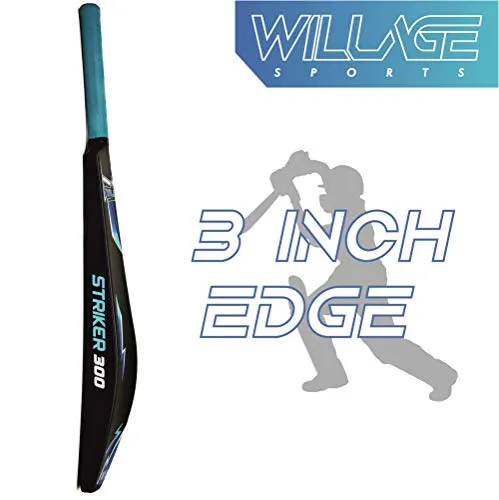 Willage Plastic bat, Plastic bat Cricket Full Size, Plastic bat Full Size, Cricket Bat (Blue)