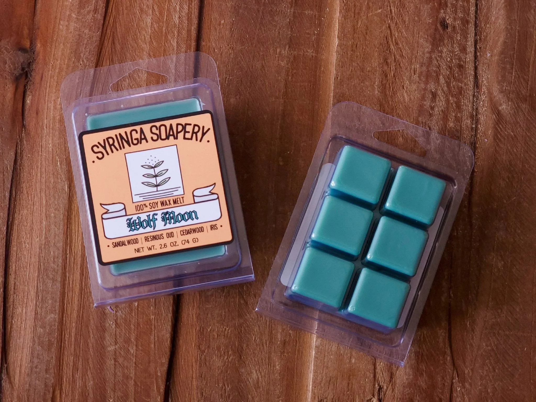 WOLF MOON 100% Soy Wax Melt - Type O Negative Collection
