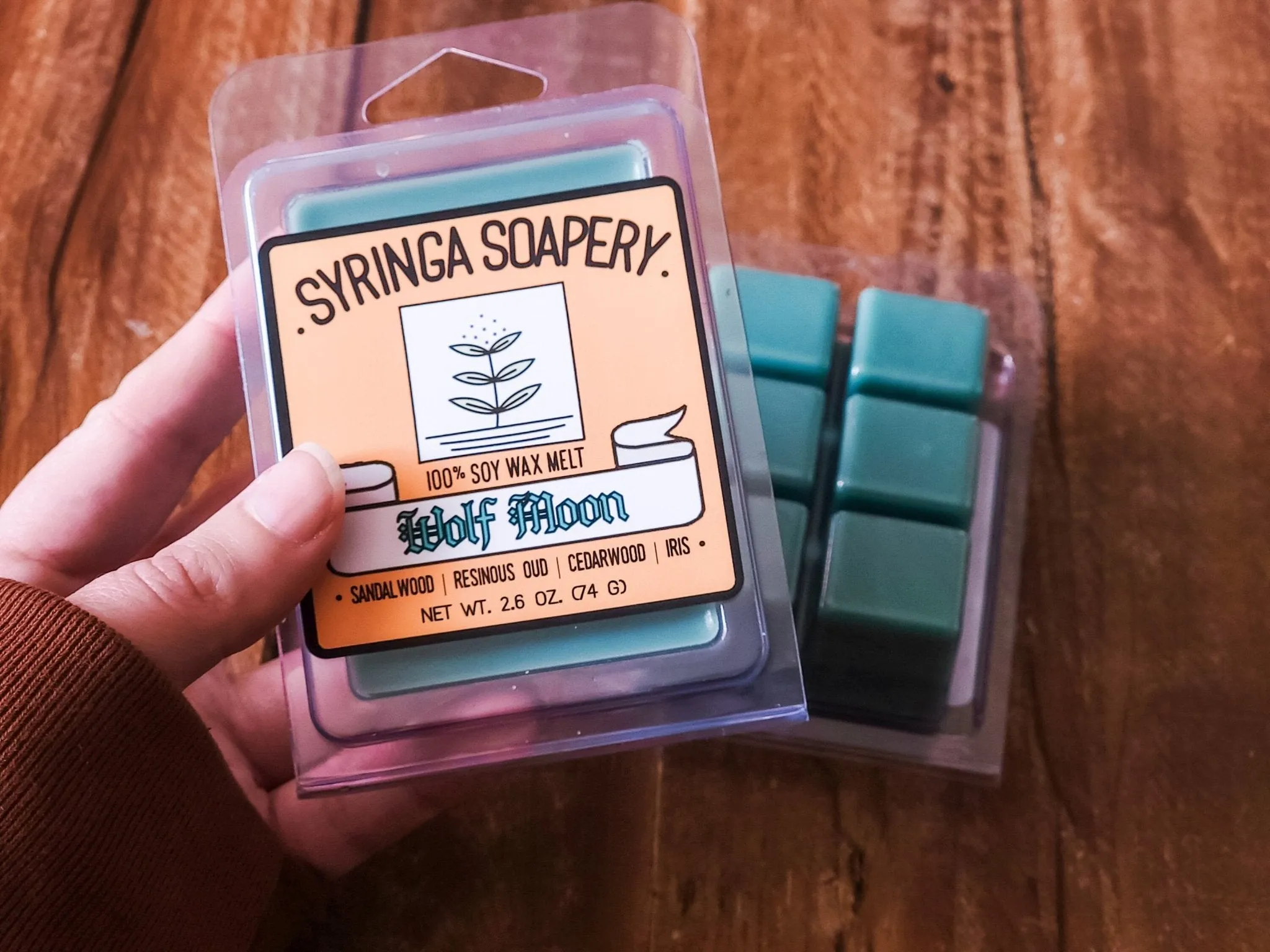 WOLF MOON 100% Soy Wax Melt - Type O Negative Collection