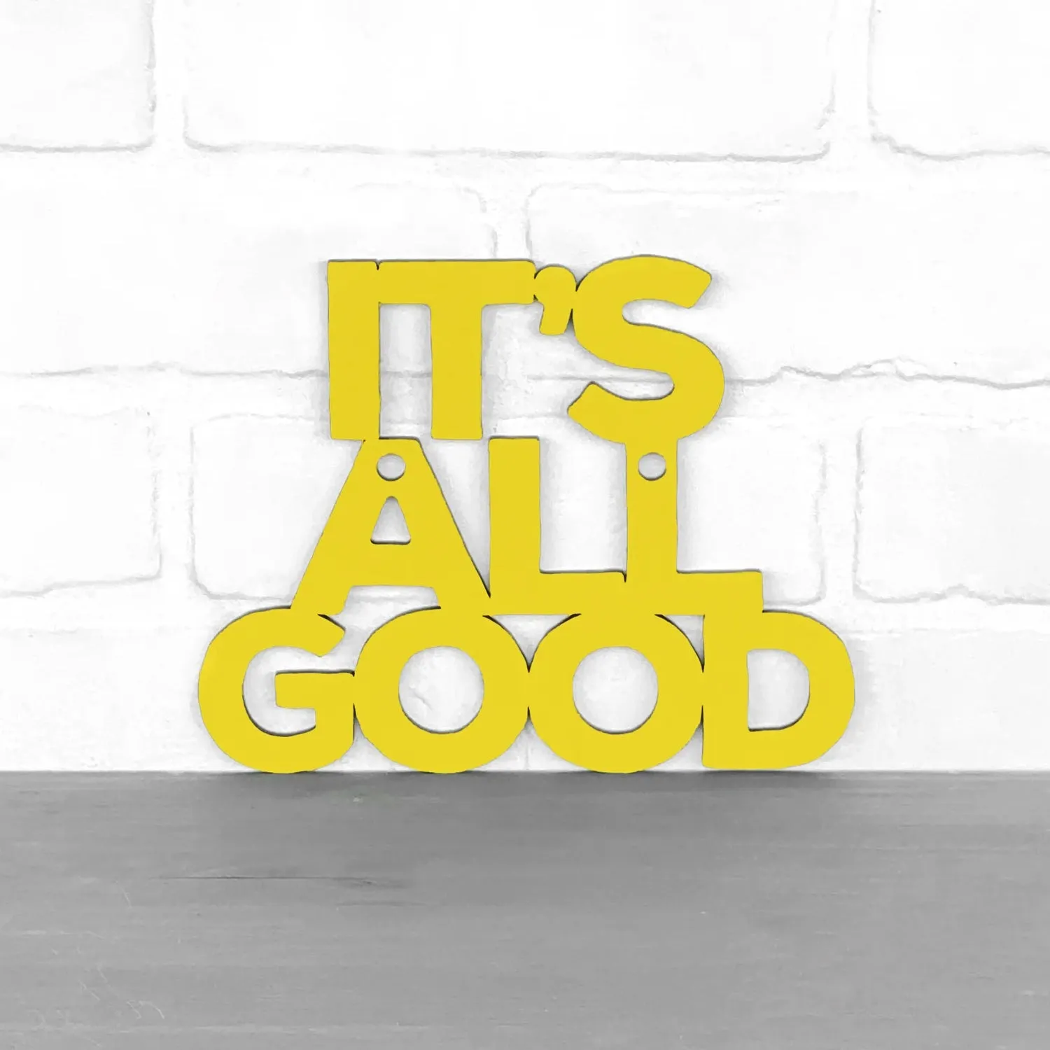 Wood Wall Art Sign Its All Good by Spunky Fluff