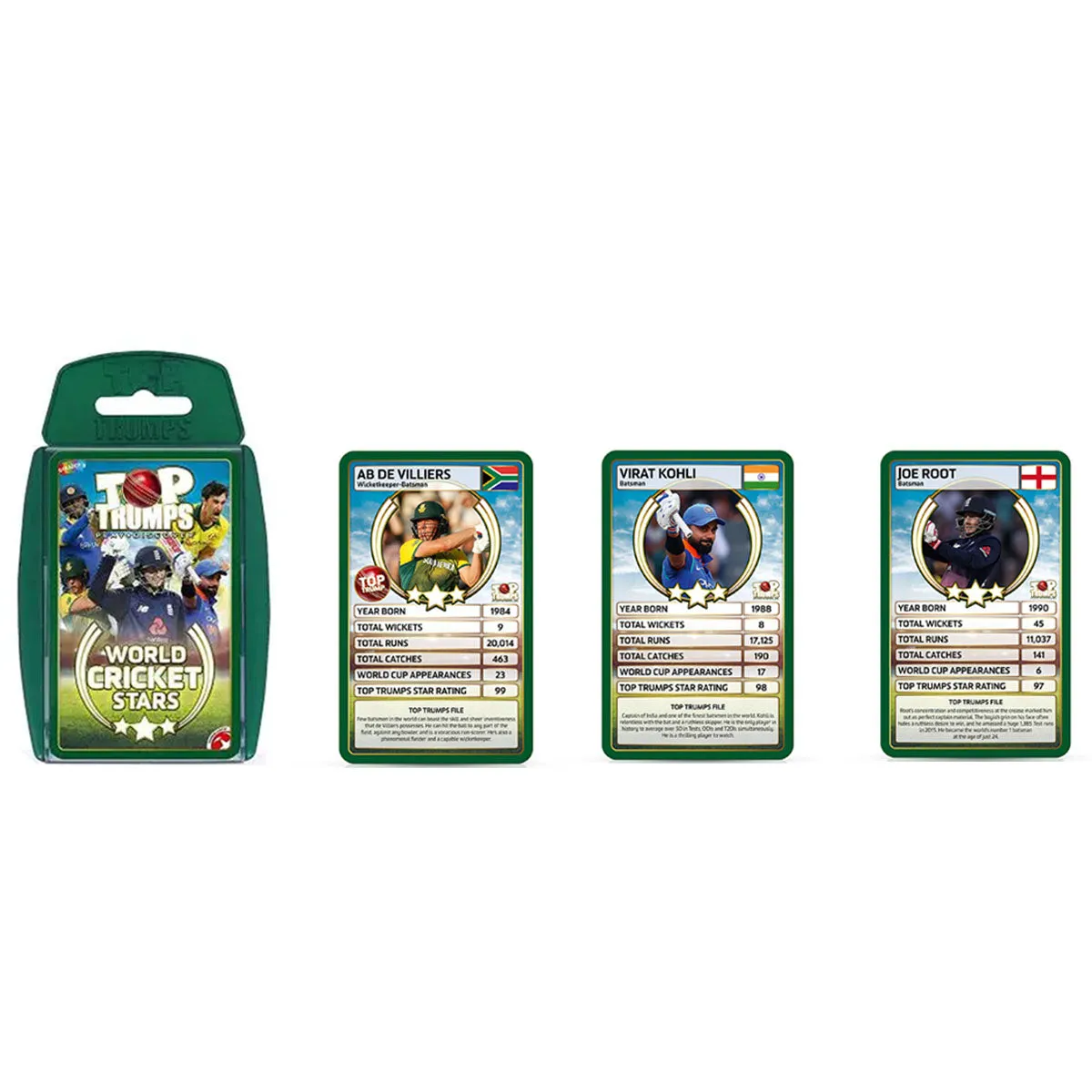 World Cricket Stars Top Trumps