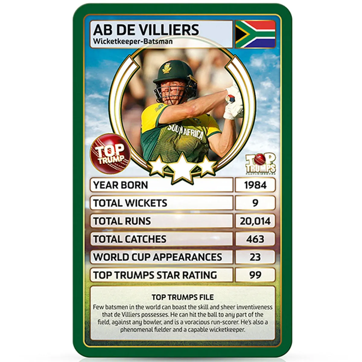 World Cricket Stars Top Trumps