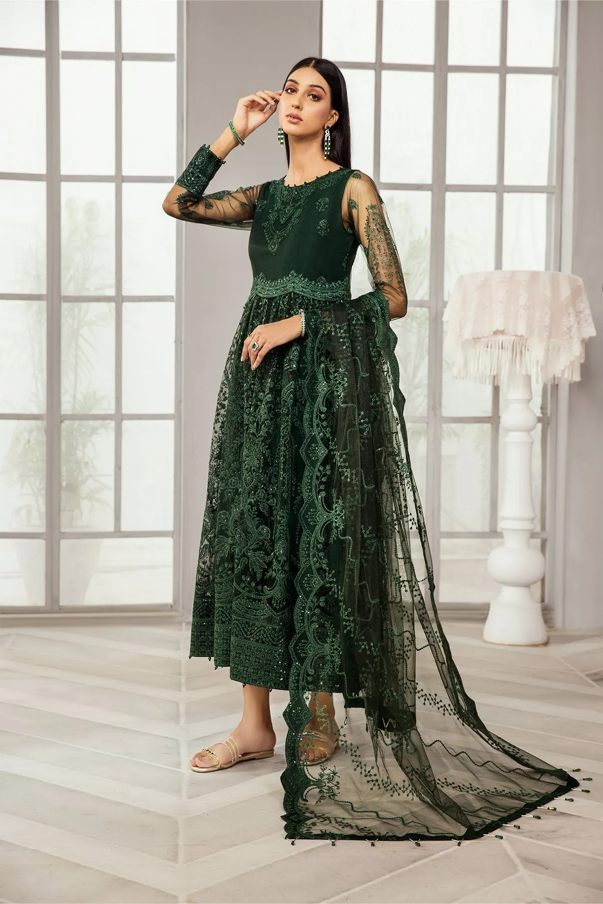 Zora | Alizeh Fashion Embroidered Formal Collection 2022 | Unstitched and Stitched Embroidered Net Suits